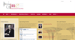 Desktop Screenshot of brassbandofcolumbus.org